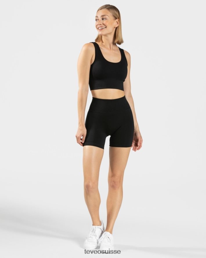 vêtements femmes TEVEO 40204P392 sensation bh noir