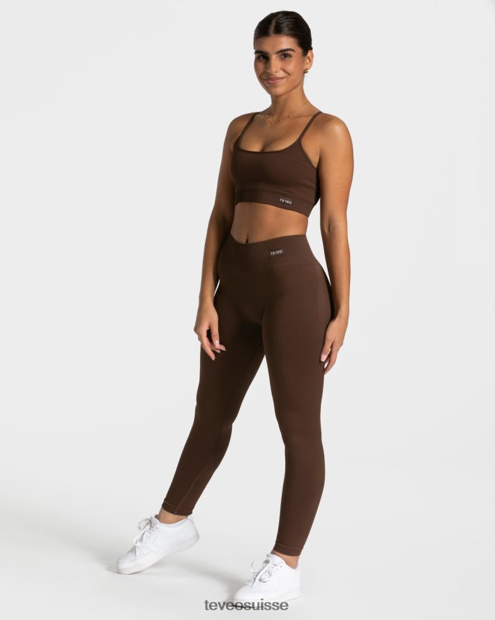 vêtements femmes TEVEO 40204P397 soutien-gorge élégant marron foncé