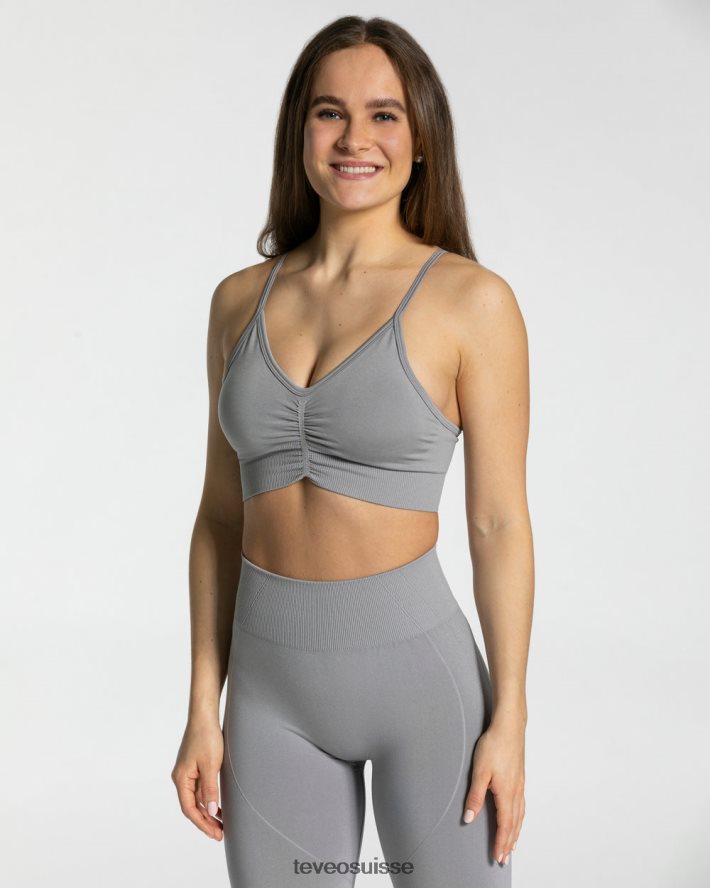 vêtements femmes TEVEO 40204P402 se concentrer bh gris