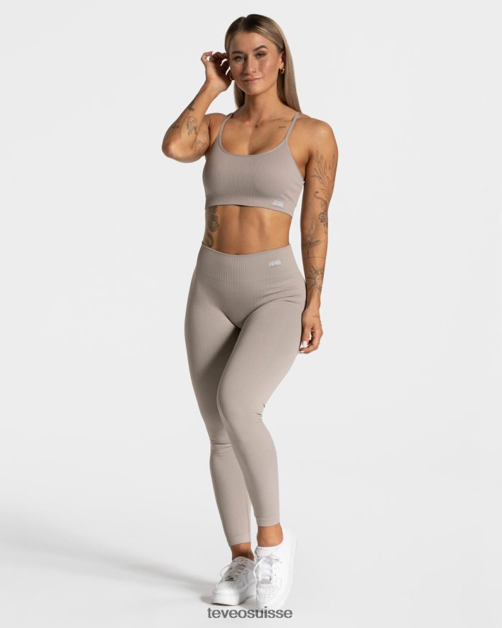 vêtements femmes TEVEO 40204P404 soutien-gorge élégant pierre