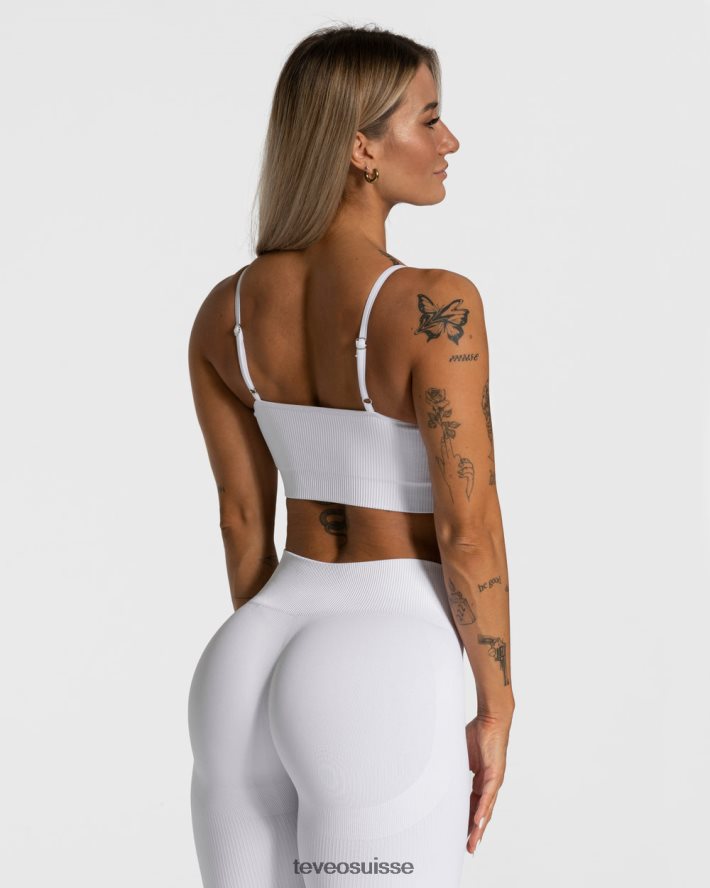 vêtements femmes TEVEO 40204P406 soutien-gorge élégant blanc