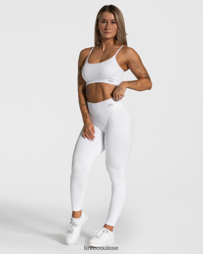 vêtements femmes TEVEO 40204P406 soutien-gorge élégant blanc