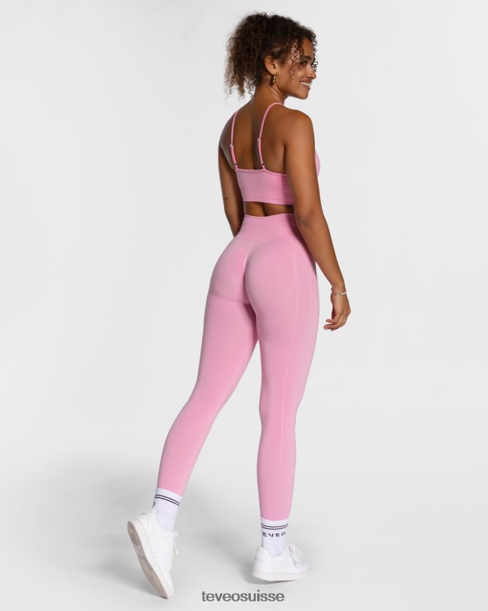 vêtements femmes TEVEO 40204P407 se concentrer bh rose