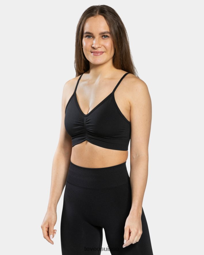 vêtements femmes TEVEO 40204P408 se concentrer bh noir
