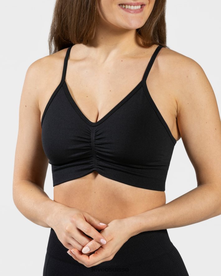 vêtements femmes TEVEO 40204P408 se concentrer bh noir