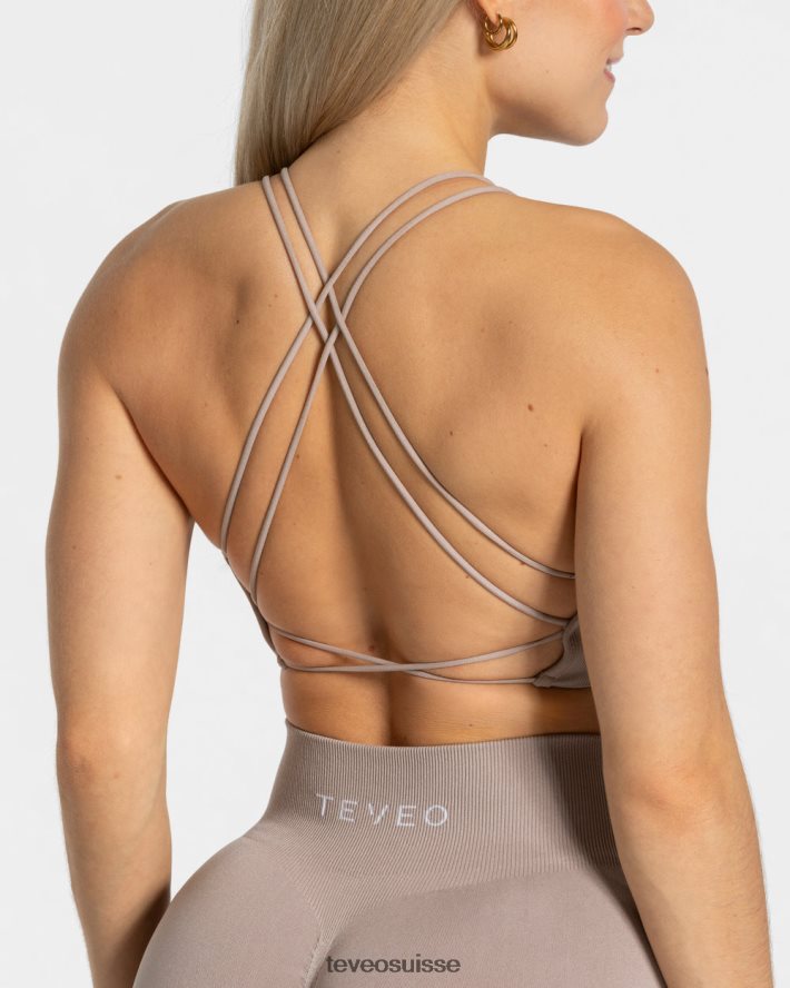 vêtements femmes TEVEO 40204P423 haut dos nu de tous les jours poussière