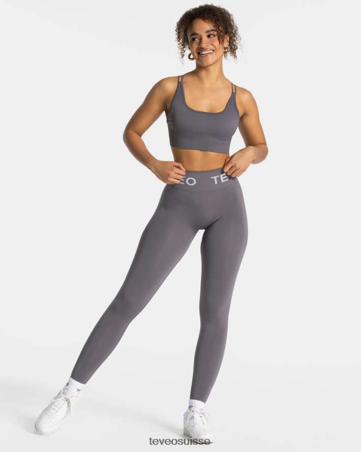 vêtements femmes TEVEO 40204P425 graphite dos nu de tous les jours haut