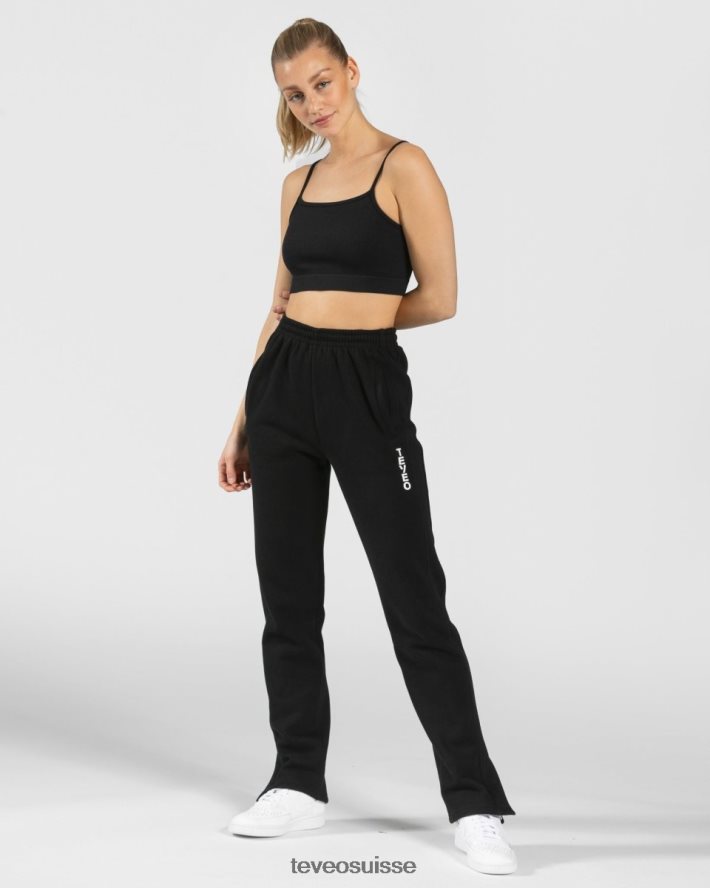 vêtements femmes TEVEO 40204P437 haut impertinent noir