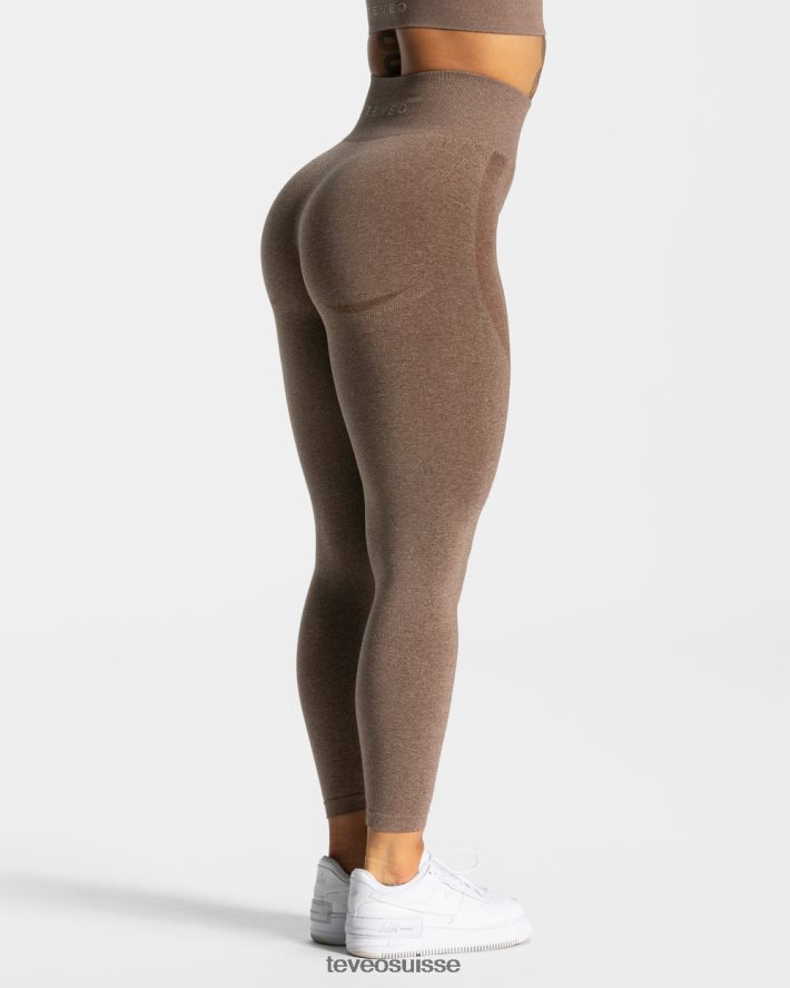 vêtements femmes TEVEO 40204P121 évolution v2 leggings moka