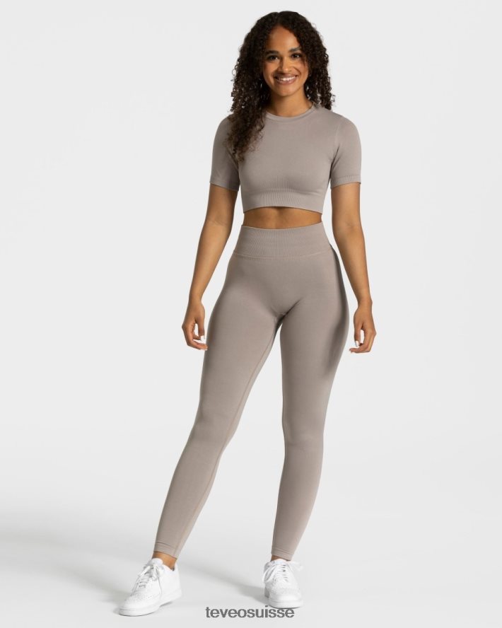 vêtements femmes TEVEO 40204P151 sensations leggings pierre