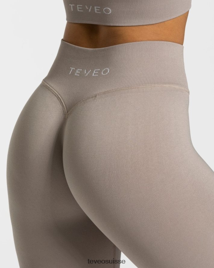 vêtements femmes TEVEO 40204P151 sensations leggings pierre