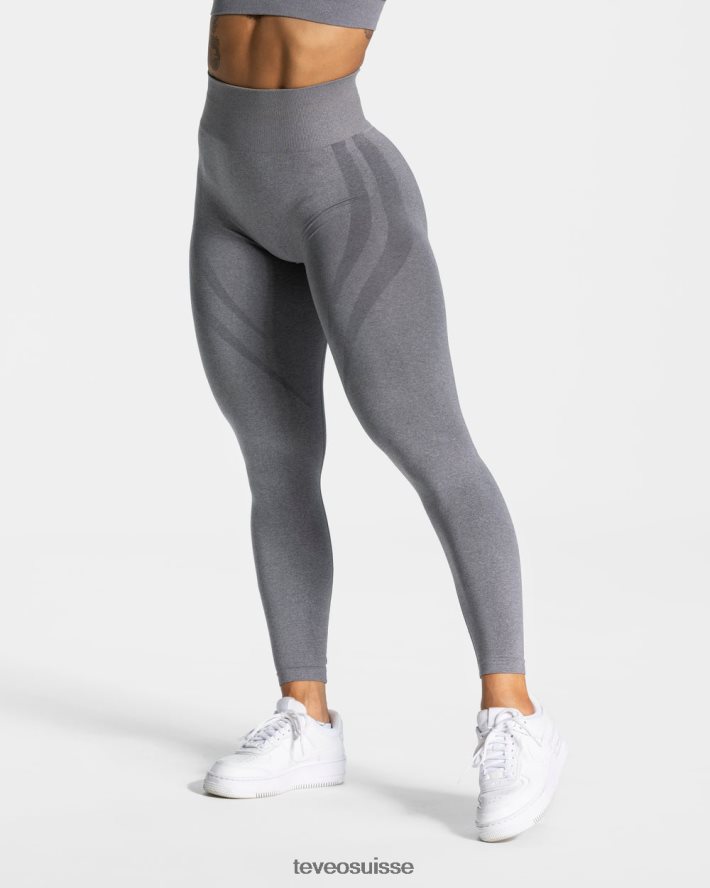 vêtements femmes TEVEO 40204P158 évolution v2 leggings gris