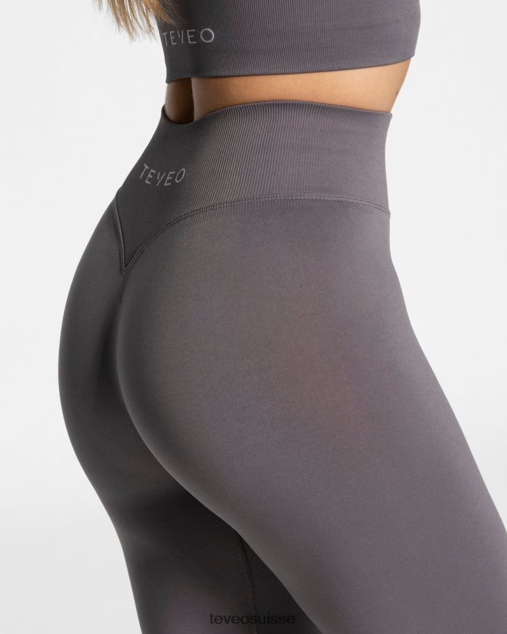 vêtements femmes TEVEO 40204P70 sensations leggings graphite