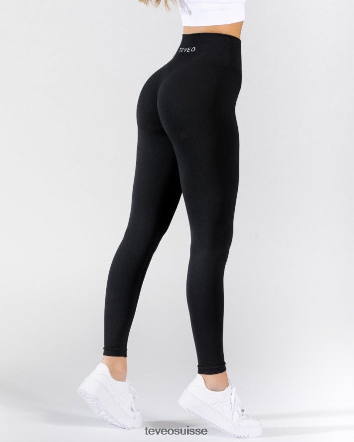 vêtements femmes TEVEO 40204P80 leggings chics noir