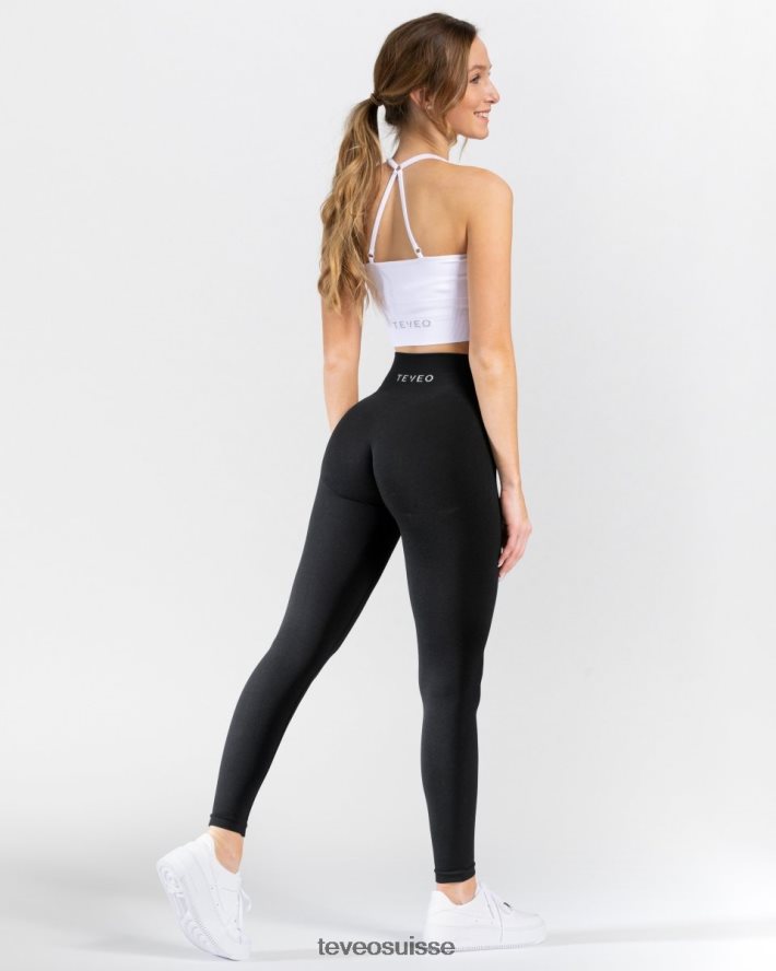 vêtements femmes TEVEO 40204P80 leggings chics noir