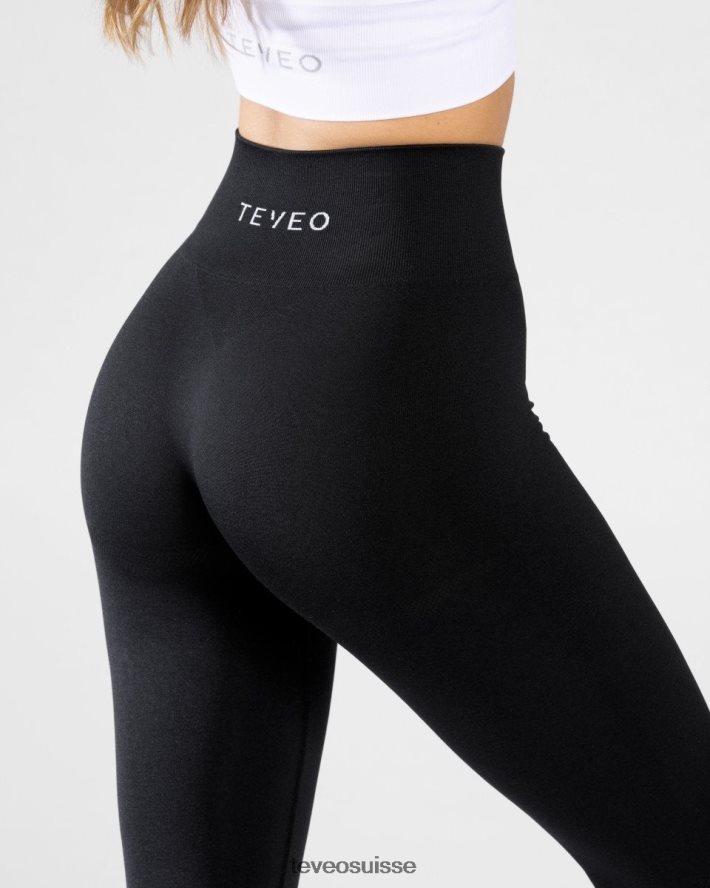 vêtements femmes TEVEO 40204P80 leggings chics noir